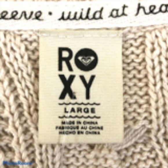 Roxy Bodycon Long Sleeved Sweater Dress. Size L. - Picture 3 of 8